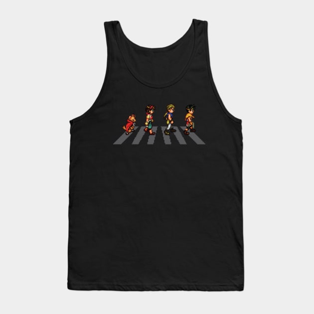 Suikoden II Crossing Tank Top by inotyler